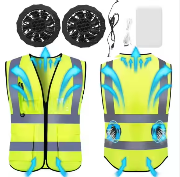 Gilet ventilé professionnel – Confort ultime pour travailler au frais toute la journée